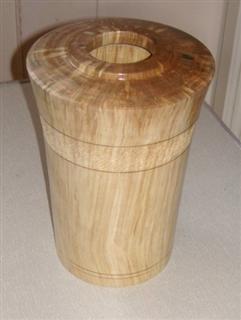 Silver Birch vase by Bert Lanham